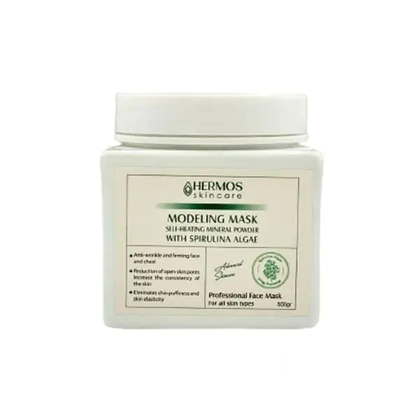 ماسک گچی مادلینگ جلبک اسپرولینا هرموس حجم 500 گرم