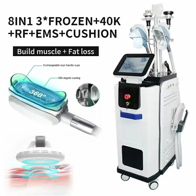 دستگاه کرایو لیپولیز به همراه EMS